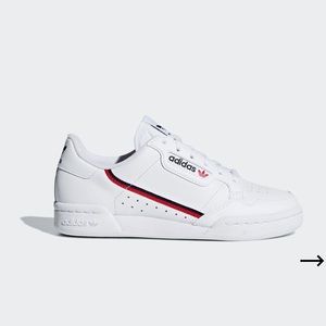 X SOLD X Adidas Continental 80 sz. 5 junior